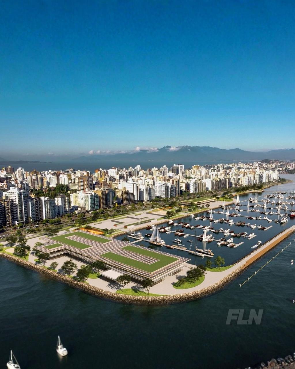 Obra da Marina da Beira-mar Norte deve gerar mais de 2 mil empregos em Florianópolis