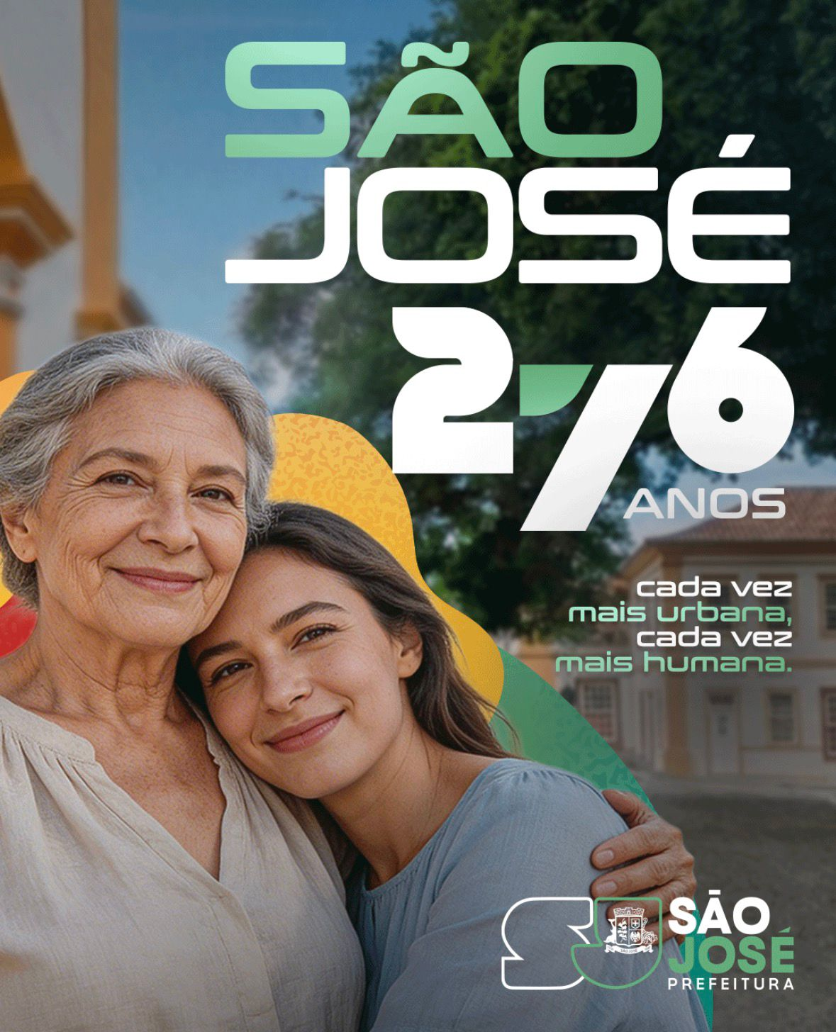 São José celebra 276 anos com programação especial durante todo o mês de março