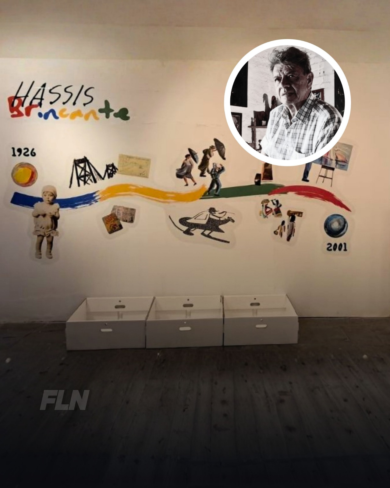 Exposição interativa celebra centenário de Hassis em Florianópolis